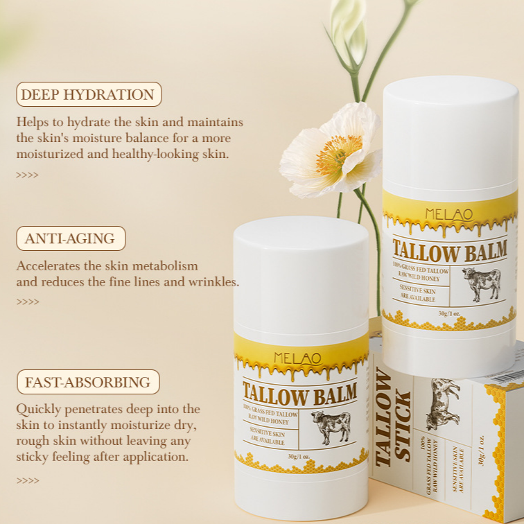 Beef Tallow Moisturizing Balm Stick