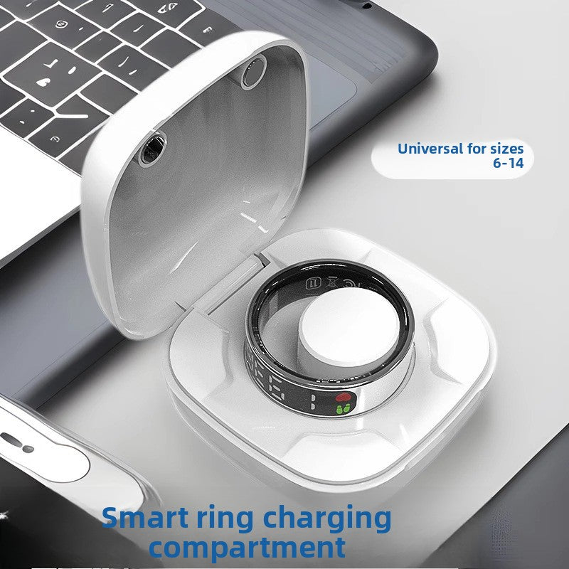 Smart Ring Magnetic Wireless Charging Case