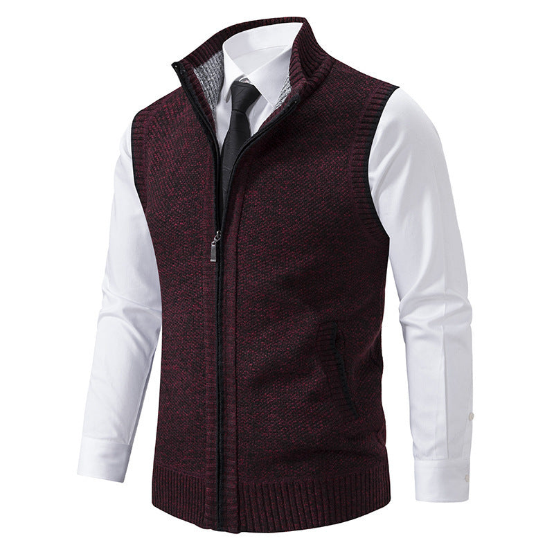 Men's knitted vest