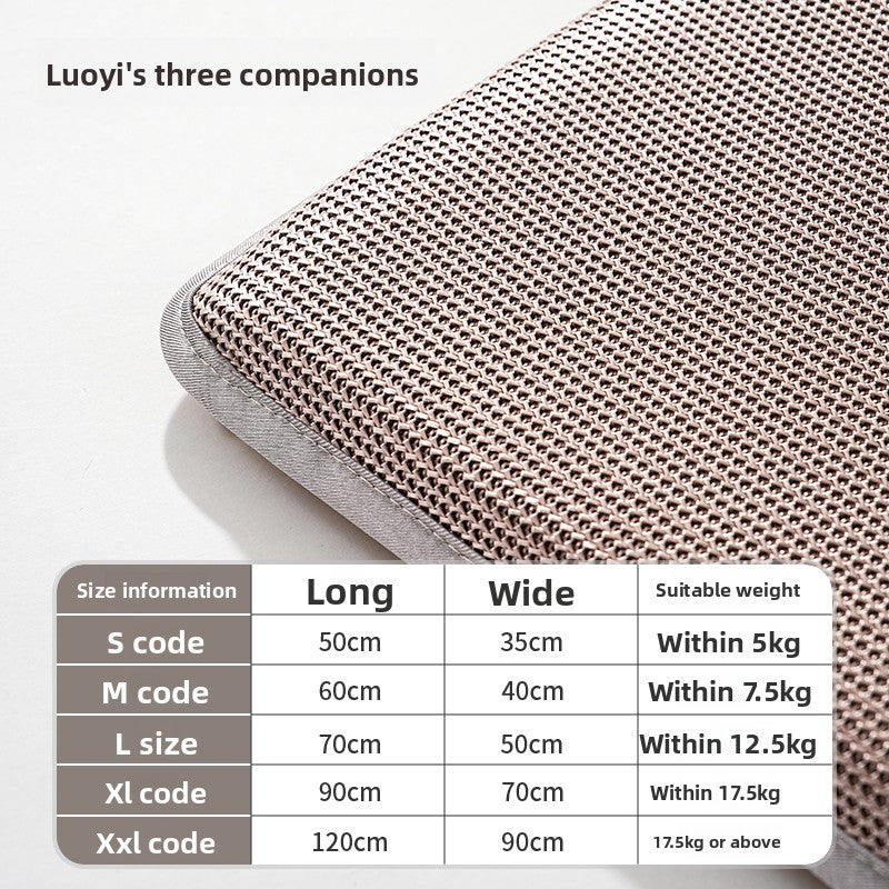 Dog Cooling Mat Summer Pet Bed Pad
