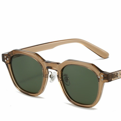 TR90 Geometric Polarized Sunglasses UV400 Protection