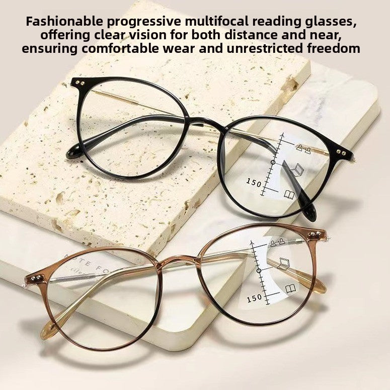 Anti-Blue Light Multifocal Reading Glasses