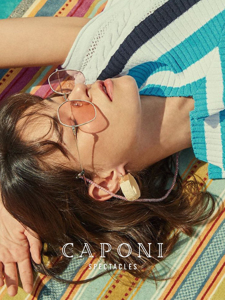 Caponi Polarized Sunglasses for Women UV Protection