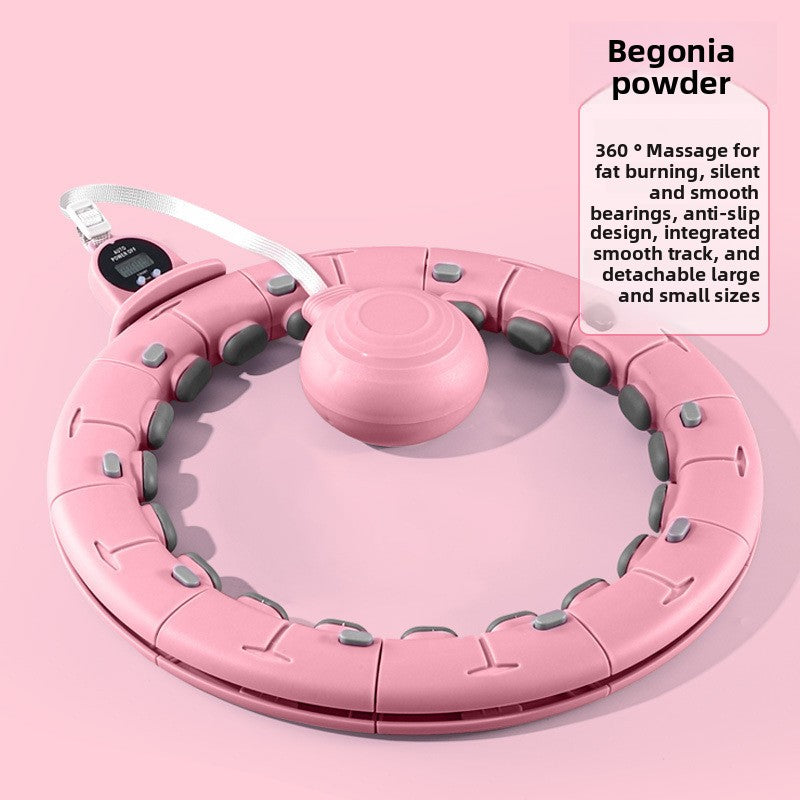 Magnetic beauty waist hula hoop