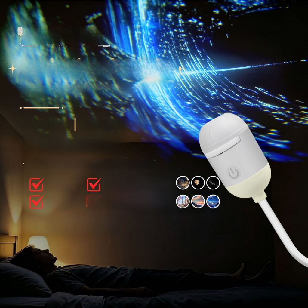 Star Projection Night Light