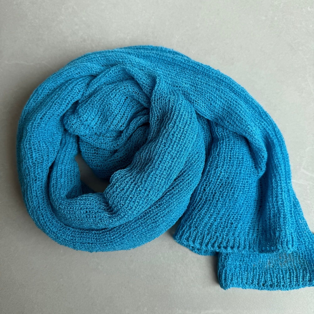Cutout Knit Shawl
