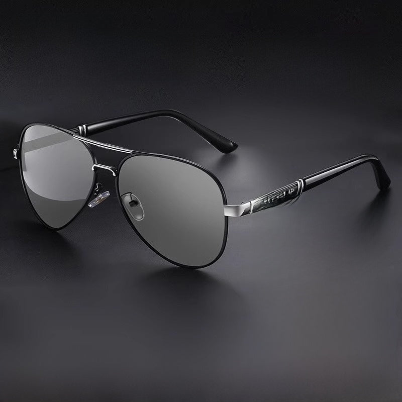Men's Polarized Photochromic Sunglasses for Driving and Fishing