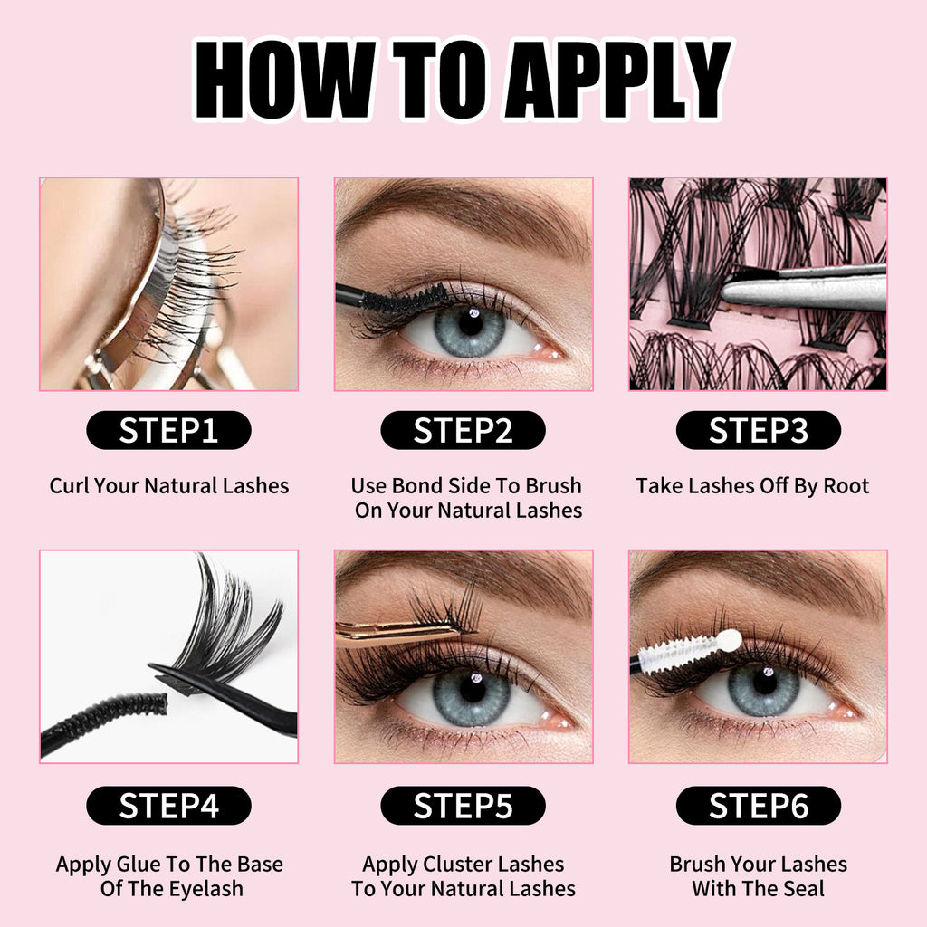 Russian Style False Eyelash Set