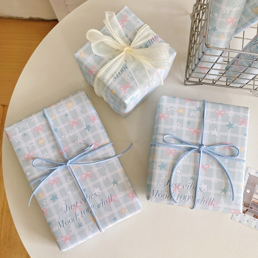 gift wrapping paper