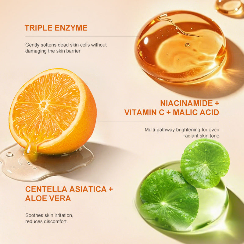 Exfoliating Brightening Gel for Deep Cleansing and Clear Skin
