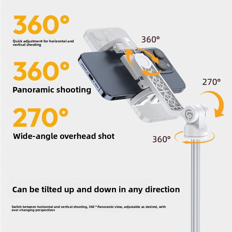 Phone Selfie Stick Tripod with Bluetooth Remote