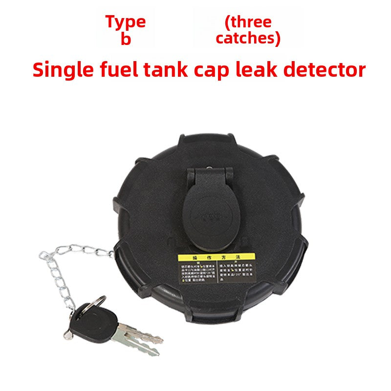 Anti-theft alarm for large truck fuel tanks
