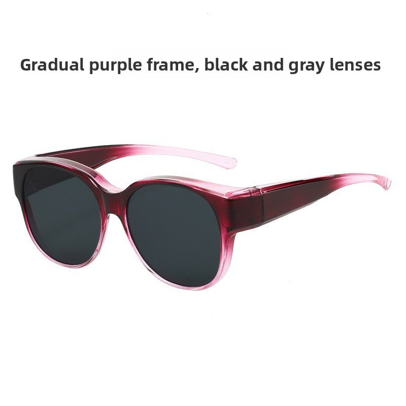 Polarized Over-Glasses Sunglasses UV400 Protection HD Lens Fit Over Prescription Glasses