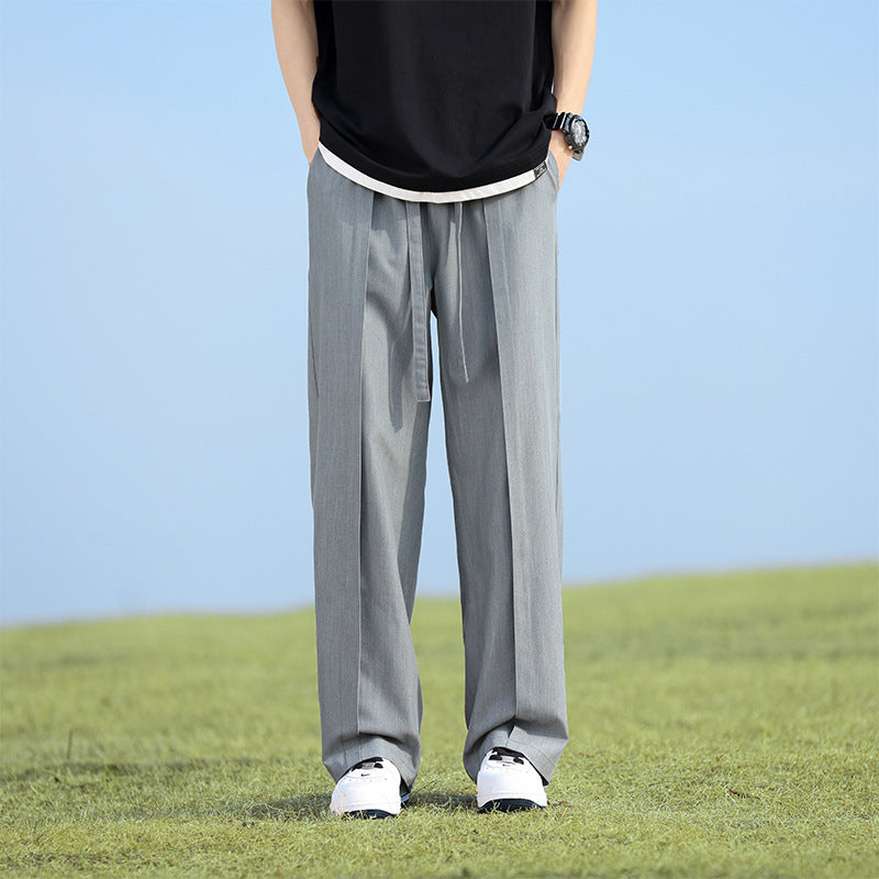 Retro Ice Silk Trousers