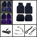 Fiber Optic Illumination Car Mats Set