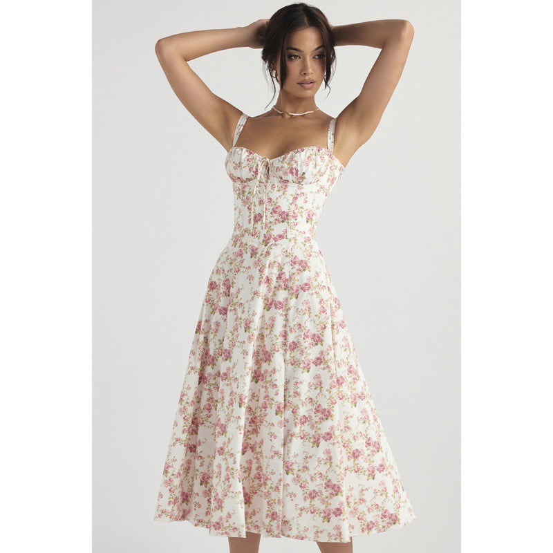 Elegant Sleeveless A-Line Dress