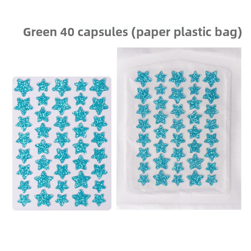 Glitter Star Acne Patches Pus Absorption