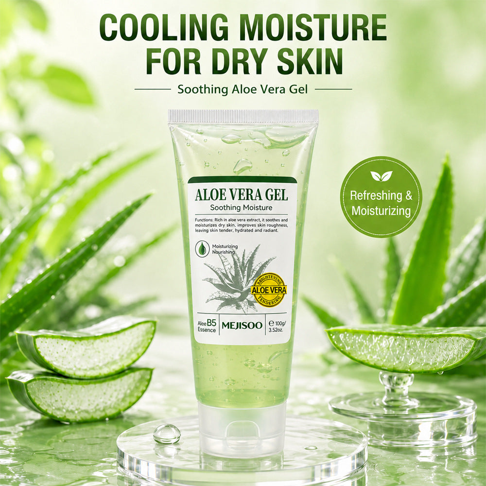 Hydrating and moisturizing gel non-sticky aloe gel