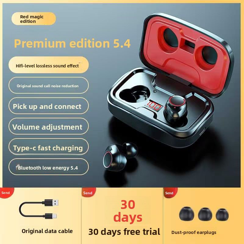 Wireless Bluetooth Stereo Earphones with Noise Reduction