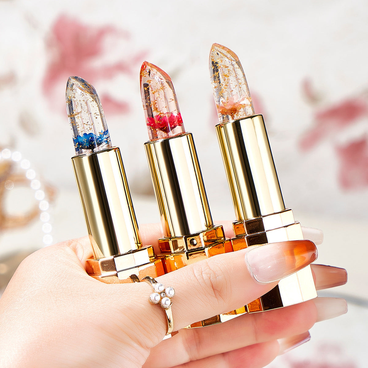 Temperature Activated Color Changing Lipstick