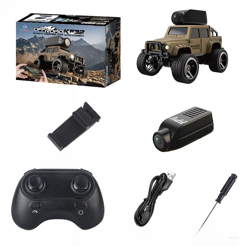 Mini Alloy Off-Road Remote Control Car with Camera