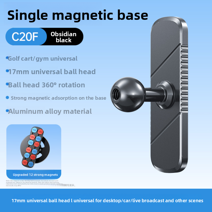 Magnetic Phone Holder with 360 Rotation
