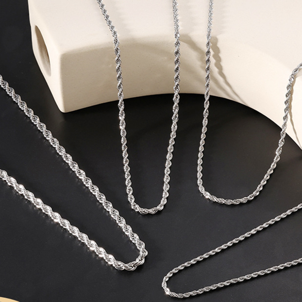 Twisted Hemp Necklace with Fade-Resistant Design ? Unique Hemp Cord Naked Necklace
