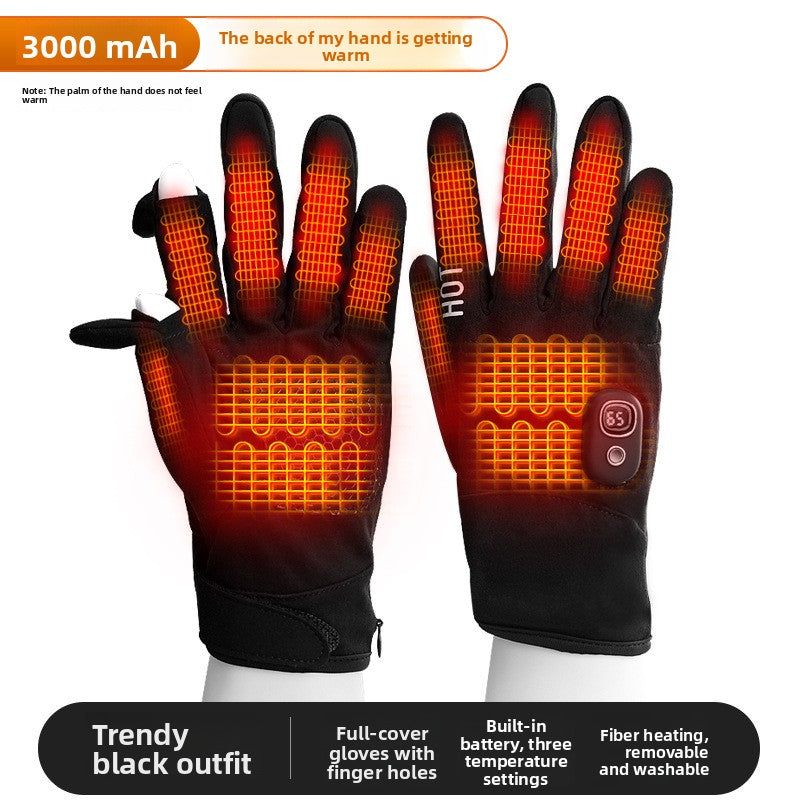 Electric heating gloves