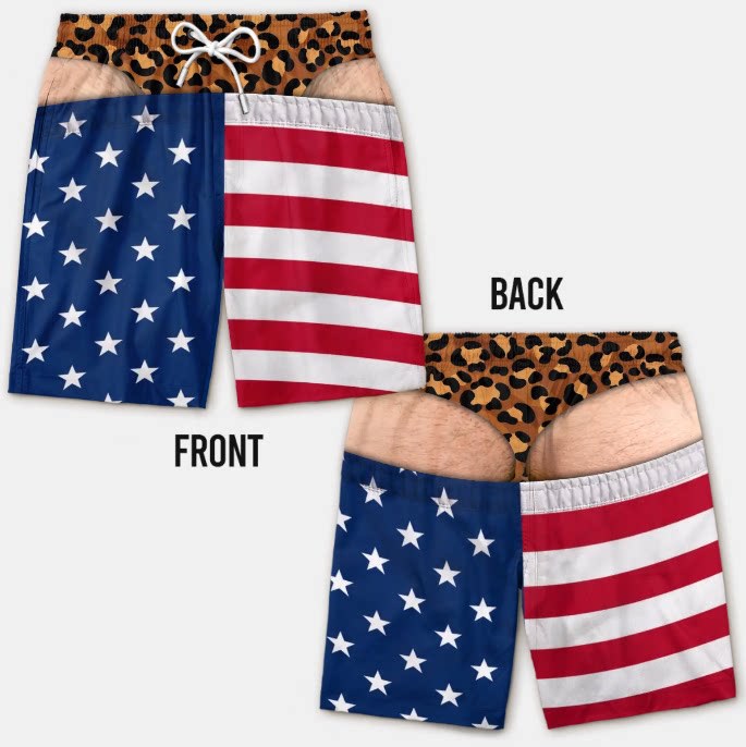 Mens Loose Breathable Beach Shorts