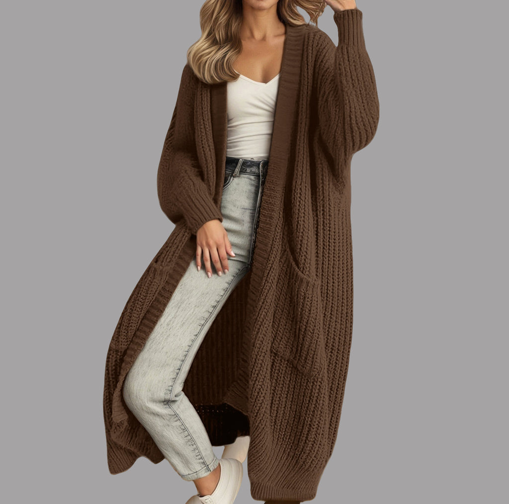 Long Sleeve Button Front Knit Cardigan