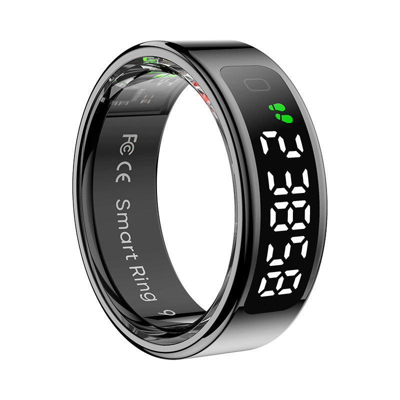 Smart Health Monitoring Ring with Wireless Charging