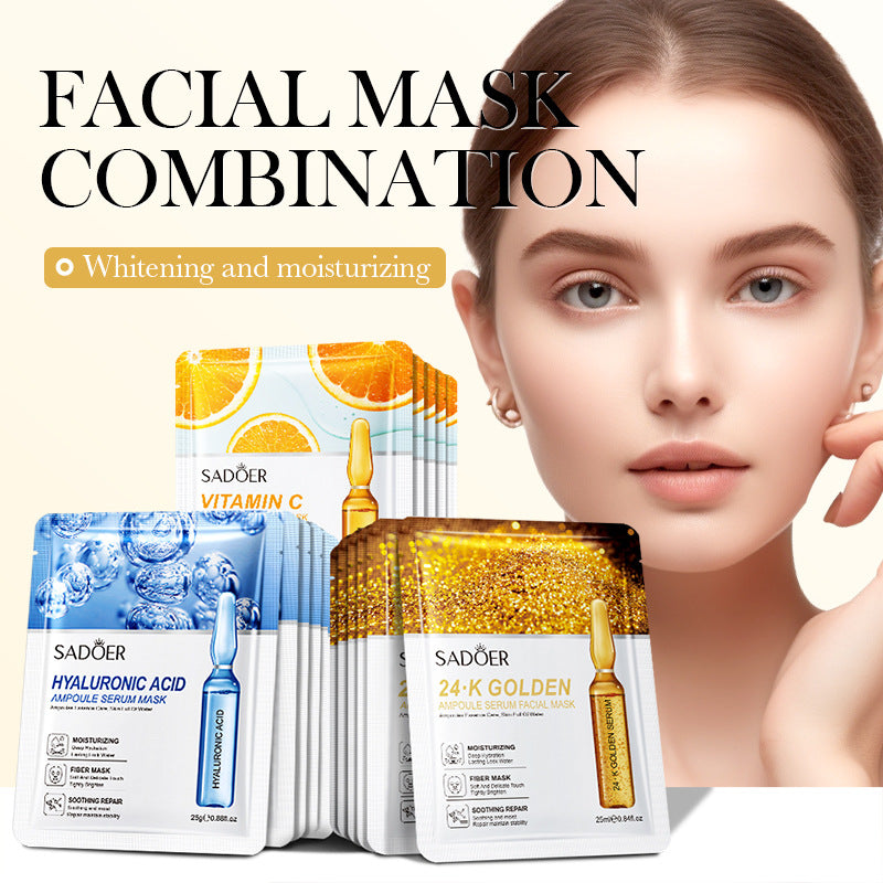 SADOER Ampoule Essence Mask Hydrating Vitamin C