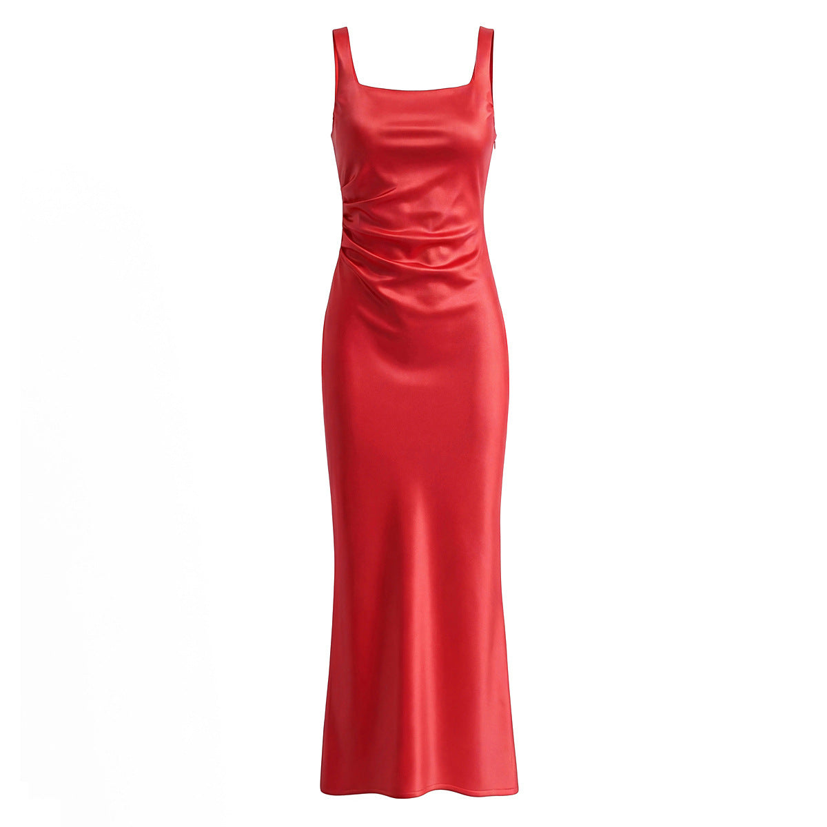 Elegant Halter Neck Fishtail Evening Gown