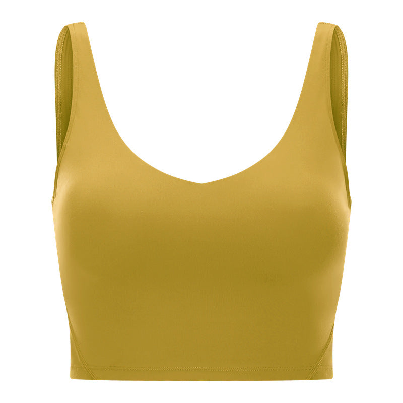 Women's shock-absorbing U-shaped back-support yoga underwear