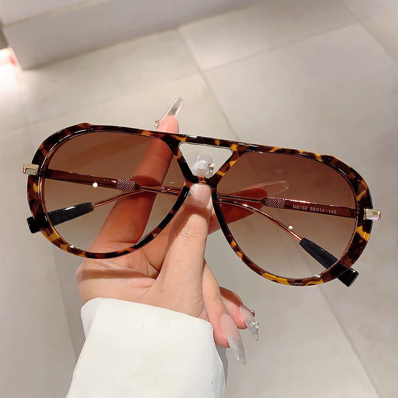 Retro Oval Sunglasses UV400 Protection