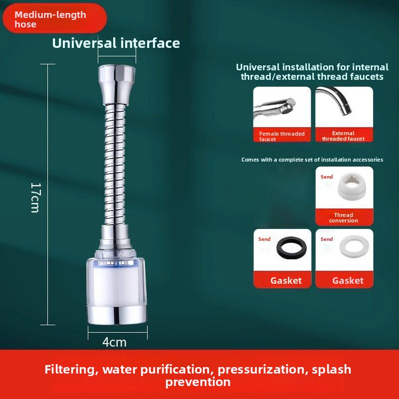 Home Extension Faucet Splash Guard