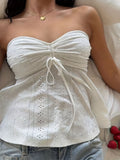 Womens Slim Fit Sleeveless Tube Top
