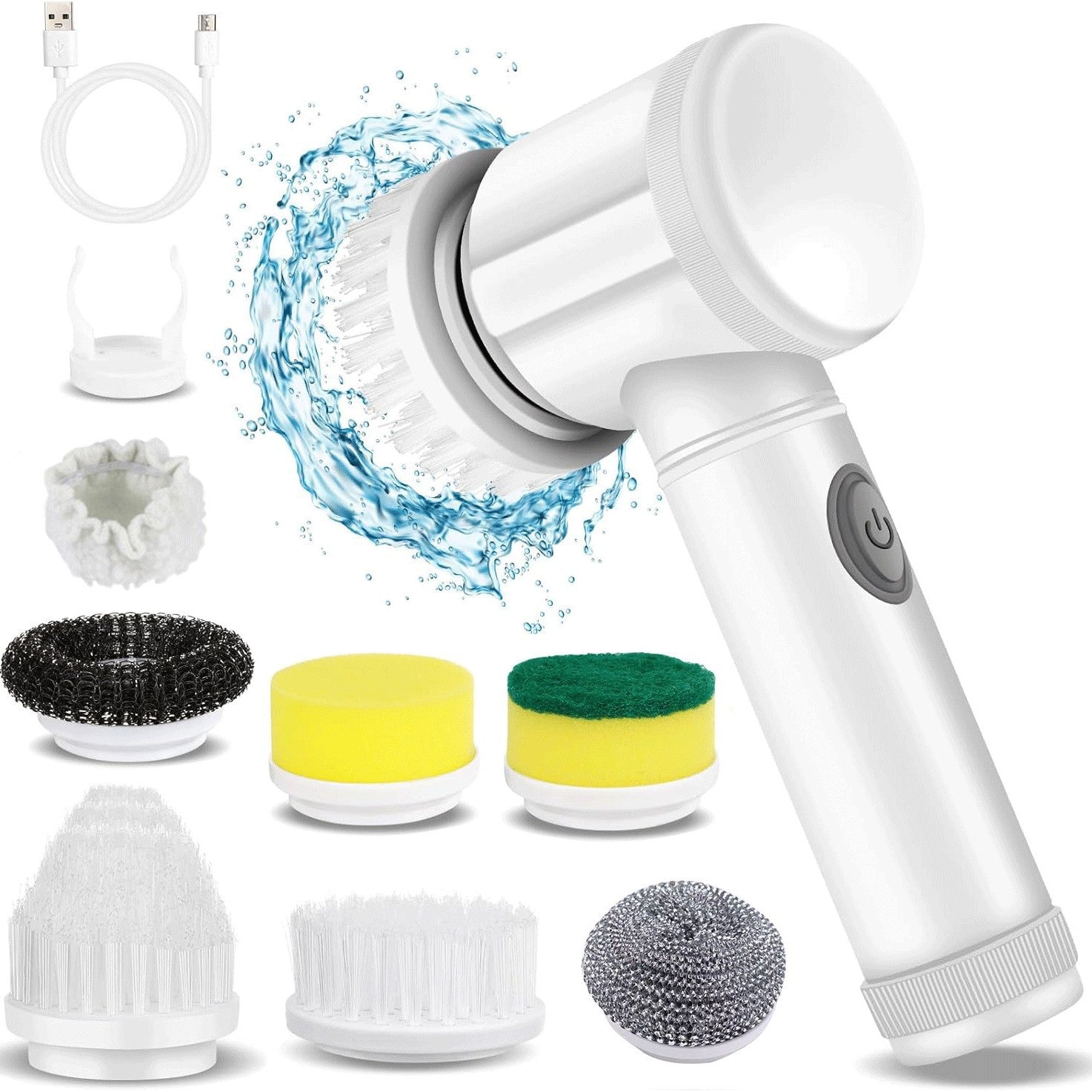 Dishwasher and pot cleaner with non-stick coating brush