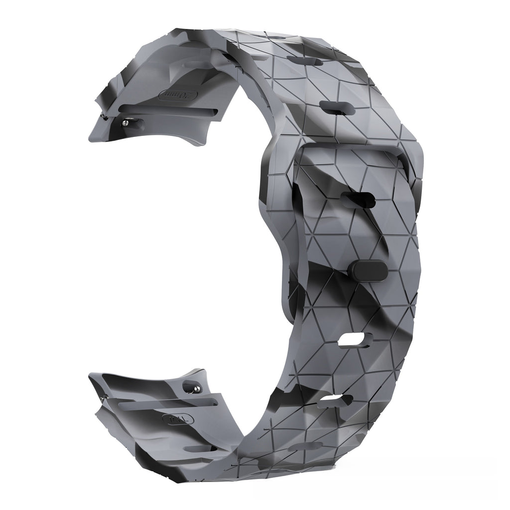 football pattern Two-tone strap