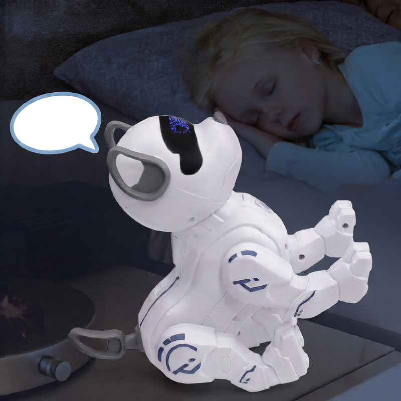 Children's remote-controlled robot dog early education toy