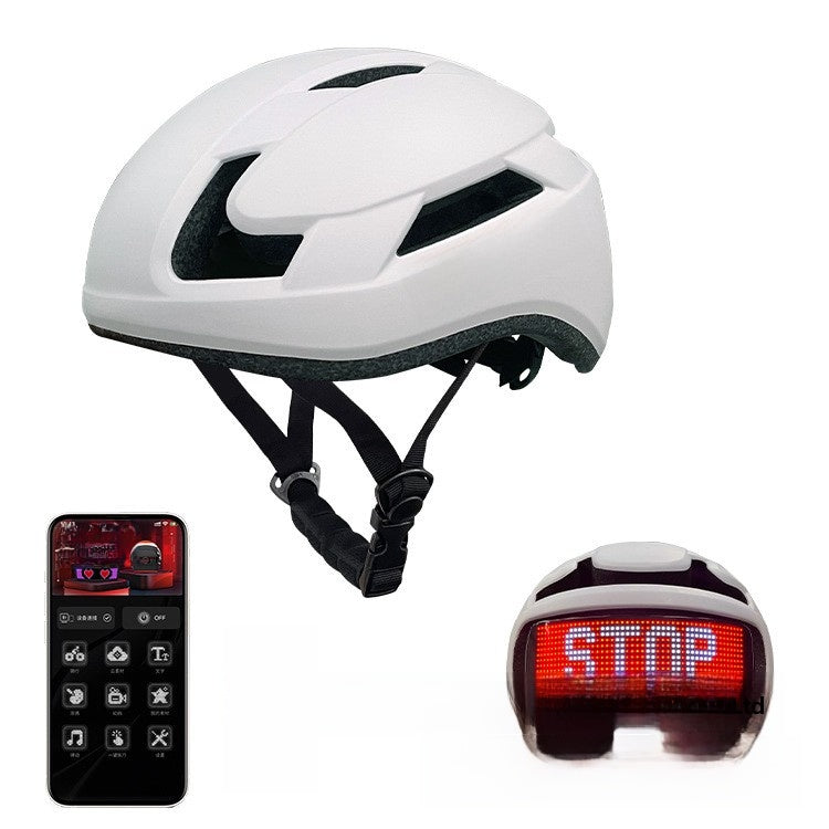 Outdoor LED cycling helmet