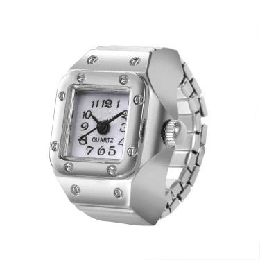 Fashion Ring Watch with Multiple Functions