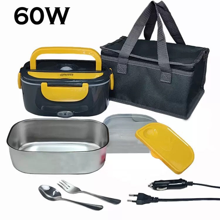 Electric Heating Lunch Box with Stainless Steel Interior