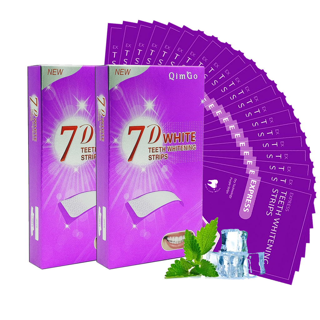 Teeth Whitening Strips Mint Flavor