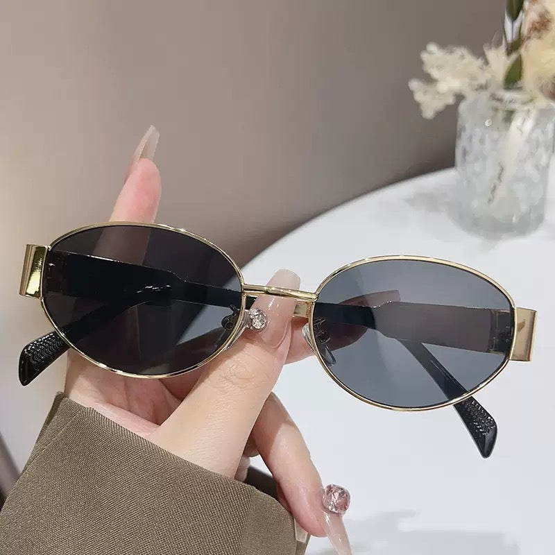 Fashion Oval UV Protection Sunglasses