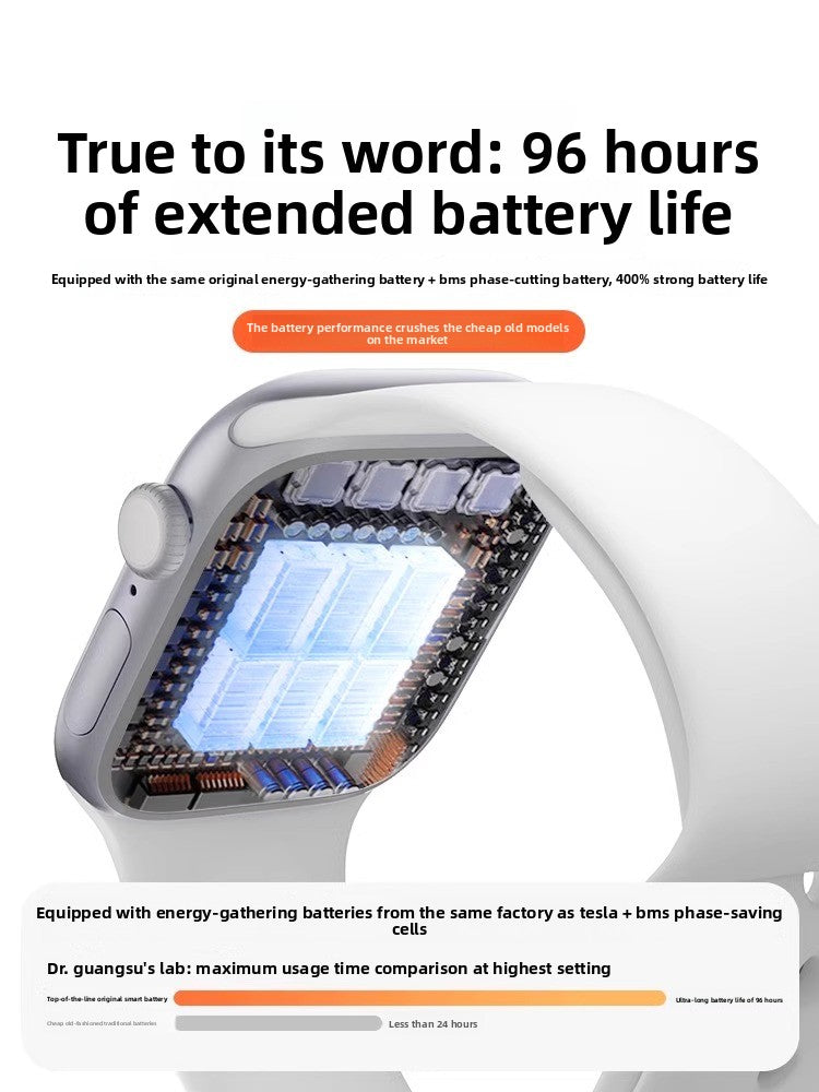 Smart Watch with Health Monitoring and Bluetooth Calling