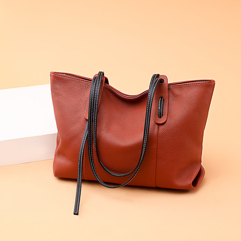 Simple Shoulder Bag  Large Capacity Tote Bag