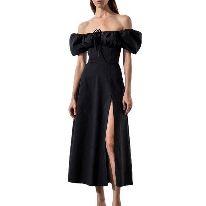 One-shoulder dress