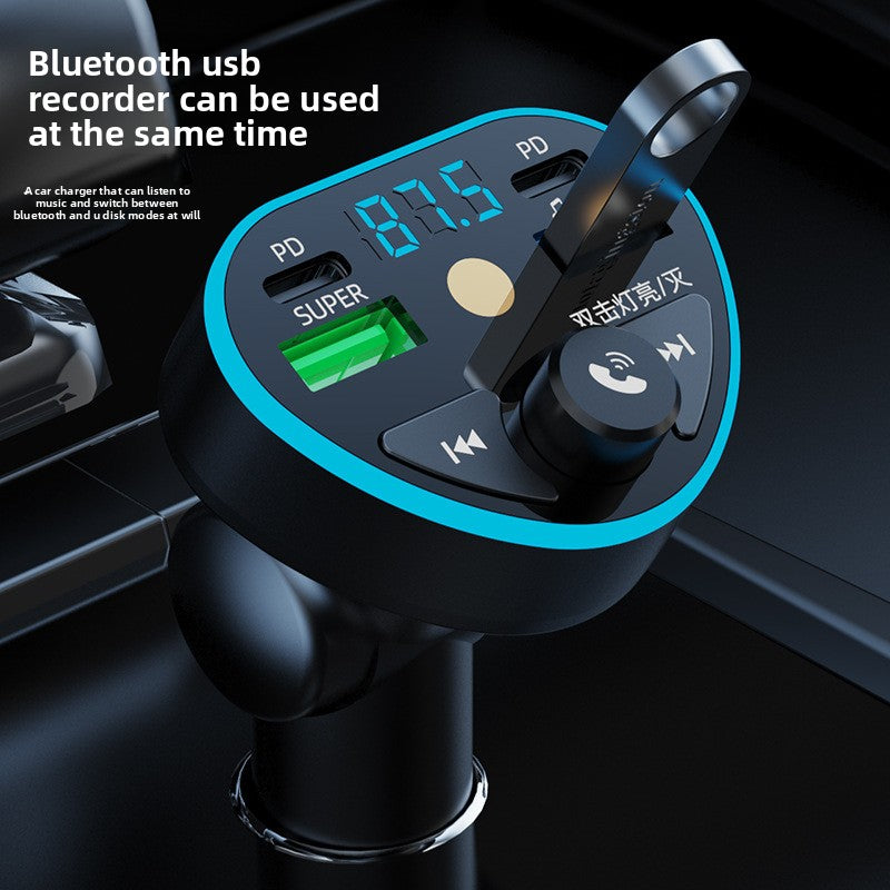 Car Charger with Bluetooth Fast Charging