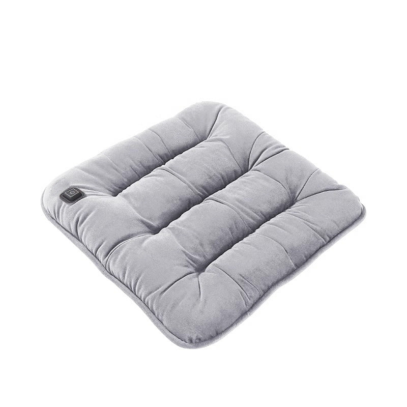 Graphene Heating Plush Car Seat Cushion USB Powered Winter Warm Universal Single Piece